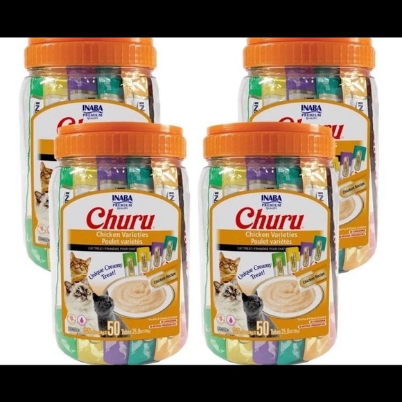 200 Tubes INABA Churu Cat Treats Vitamin
